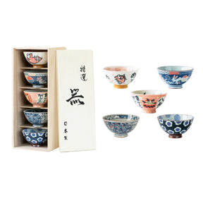 Asami Japanese Style Rice Bowl Set