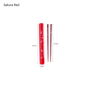 Edo Custom Lacquer Chopstick Set With Case