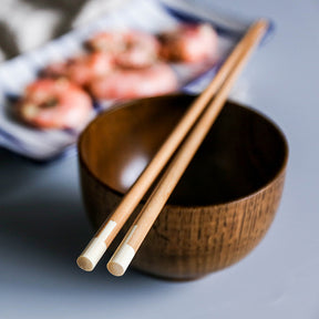Japanese Style Solid Wood Bamboo Chopsticks