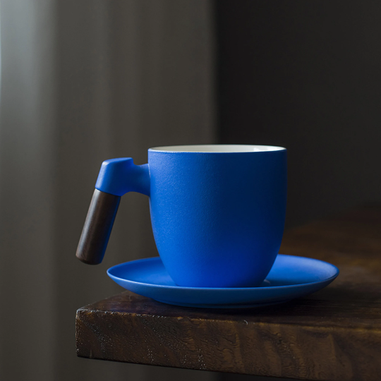 Japanese Zen Style Aoi Coffee & Tea Mug Set