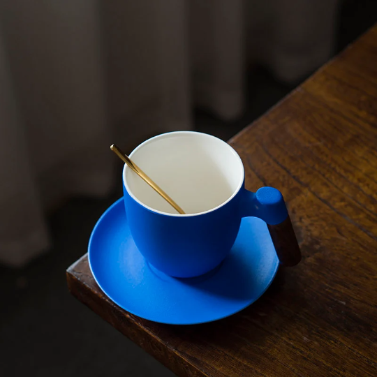 Japanese Zen Style Aoi Coffee & Tea Mug Set