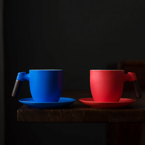 Japanese Zen Style Aoi Coffee & Tea Mug Set
