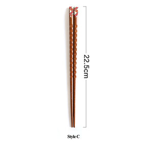 Tortoiseshell Japanese Style Ironwood Chopsticks