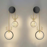 Creative Deer Head Wall Lamp