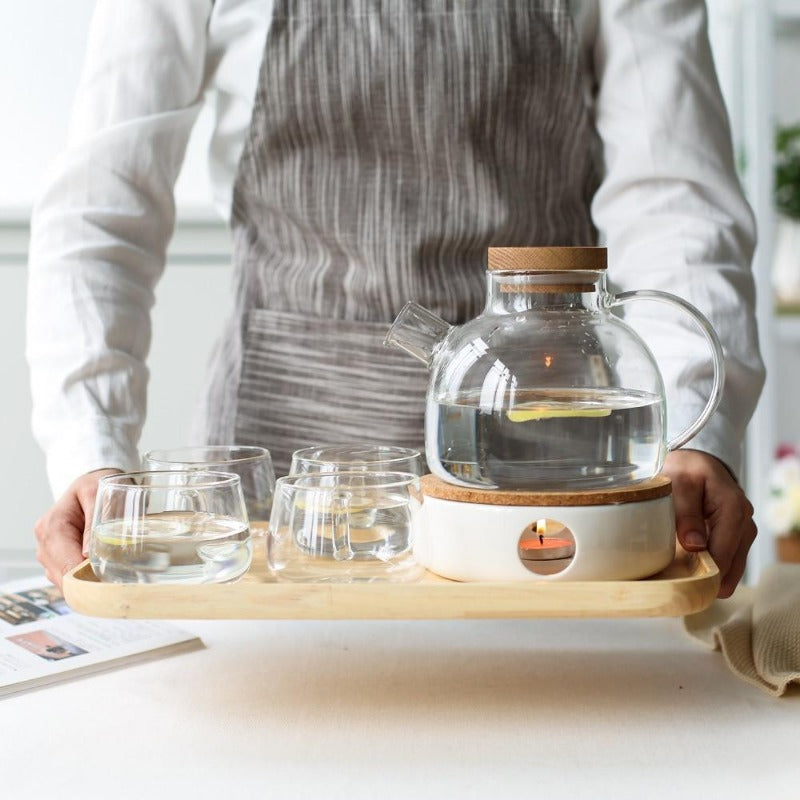 Garu Zen Style Glass Tea Set